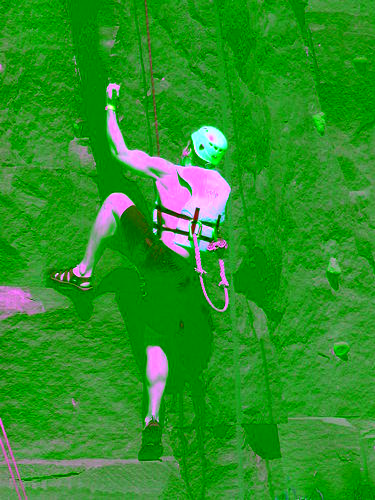 Swim Zipline RockWall Portland CT 7/4