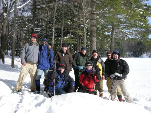 Goshen soup and snowshoe