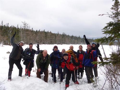 Ethan Pond Snowshoe