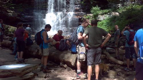 Waterfall Hike at Rickett's Glen 