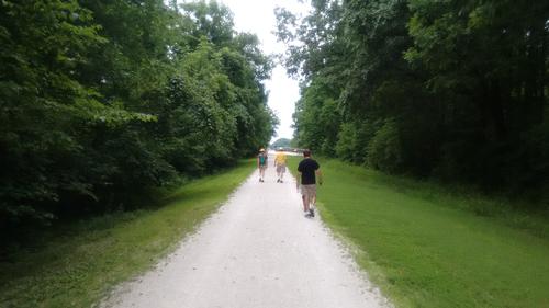 Walking the historic High Bridge Trail