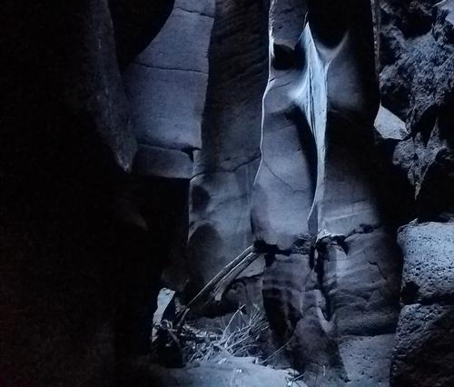 Lights out in Black Magic Canyon