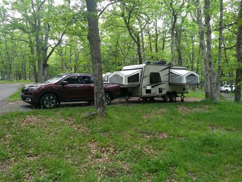 June 1st, 3rd Night Camping, Big Meadows, Shenandoah NP