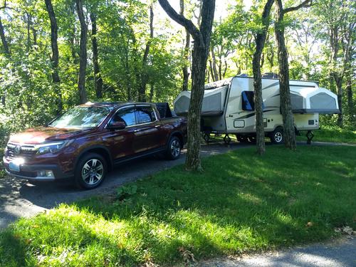 June 27th, 1st Night Camping, Loft Mtn Campground,Shenandoah