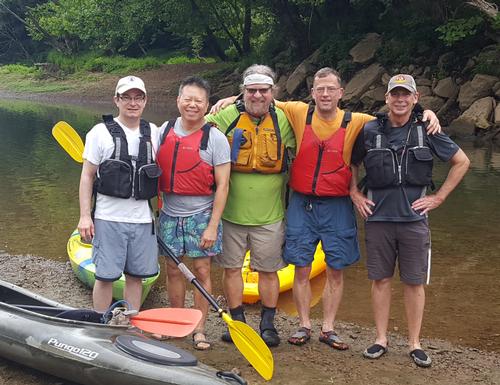 Easy Kayak on the Caney Fork River