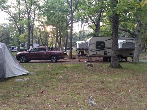 1st Night Camping, Big Meadows Campground, Shenandoah, VA