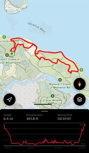 Steep Hill Beach to Crane Beach Loop