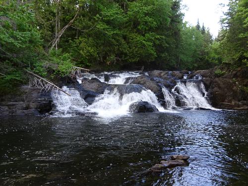Waterfalls in North Maine Woods